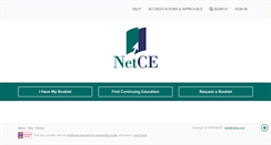 Desktop Screenshot of netce.com